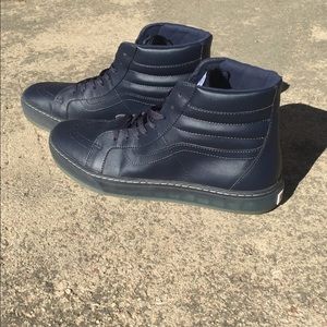 Rare Leather Vans SK8 HI
